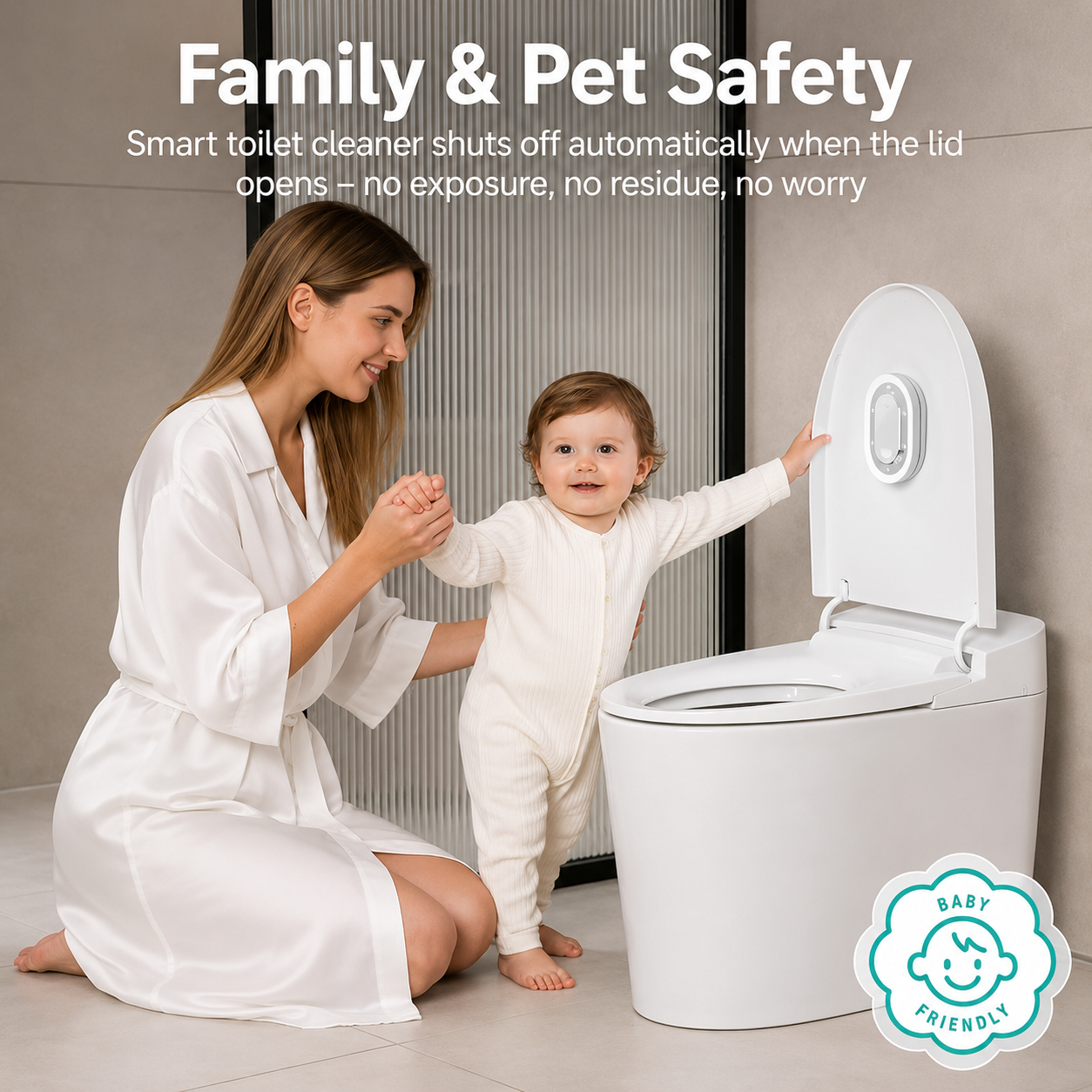 DEGACE™ Toilet UV-C  Smart Sanitizer