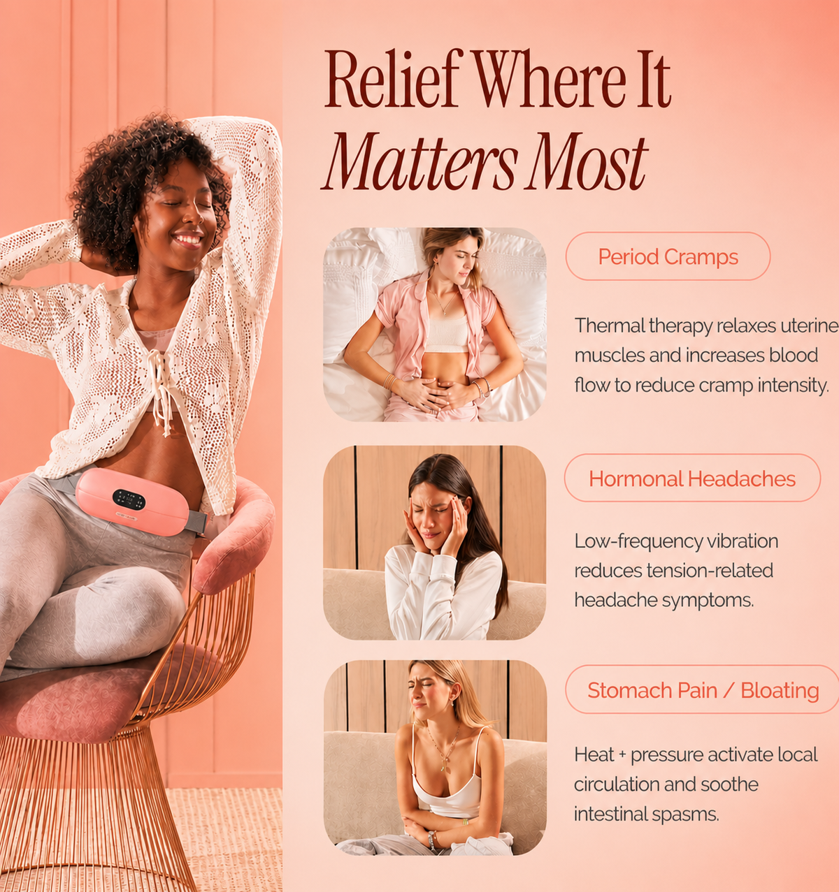 DEGACE™ PREMIUM Period Heating Pad