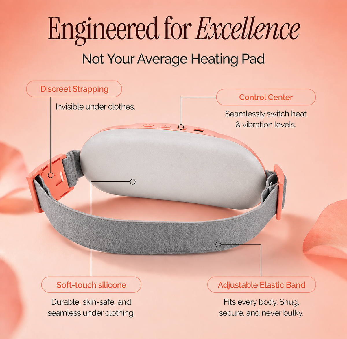 DEGACE™ PREMIUM Period Heating Pad
