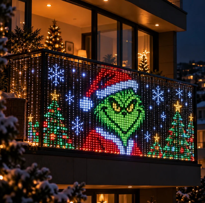 Degace™ Smart Animated Christmas Balcony Lights